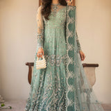 Zarin by Eleshia Embroidered Net 3Pc Suit D-01 Zarela