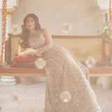 Zarin by Eleshia Embroidered Net 3Pc Suit D-03 Elayne