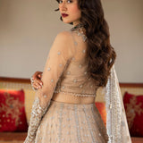 Zarin by Eleshia Embroidered Net 3Pc Suit D-03 Elayne