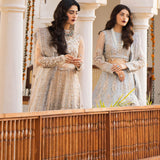 Zarin by Eleshia Embroidered Net 3Pc Suit D-04 Nerisa
