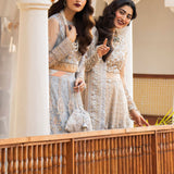 Zarin by Eleshia Embroidered Net 3Pc Suit D-04 Nerisa