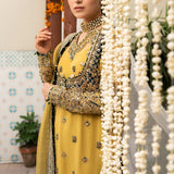 Zarin by Eleshia Embroidered Organza 3Pc Suit D-05 Oriana
