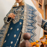 Zarin by Eleshia Embroidered Bamber 3Pc Suit D-06 Mayura