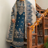 Zarin by Eleshia Embroidered Bamber 3Pc Suit D-06 Mayura
