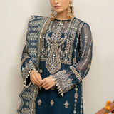 Zarin by Eleshia Embroidered Bamber 3Pc Suit D-06 Mayura