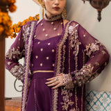 Zarin by Eleshia Embroidered Bamber 3Pc Suit D-07 Medea