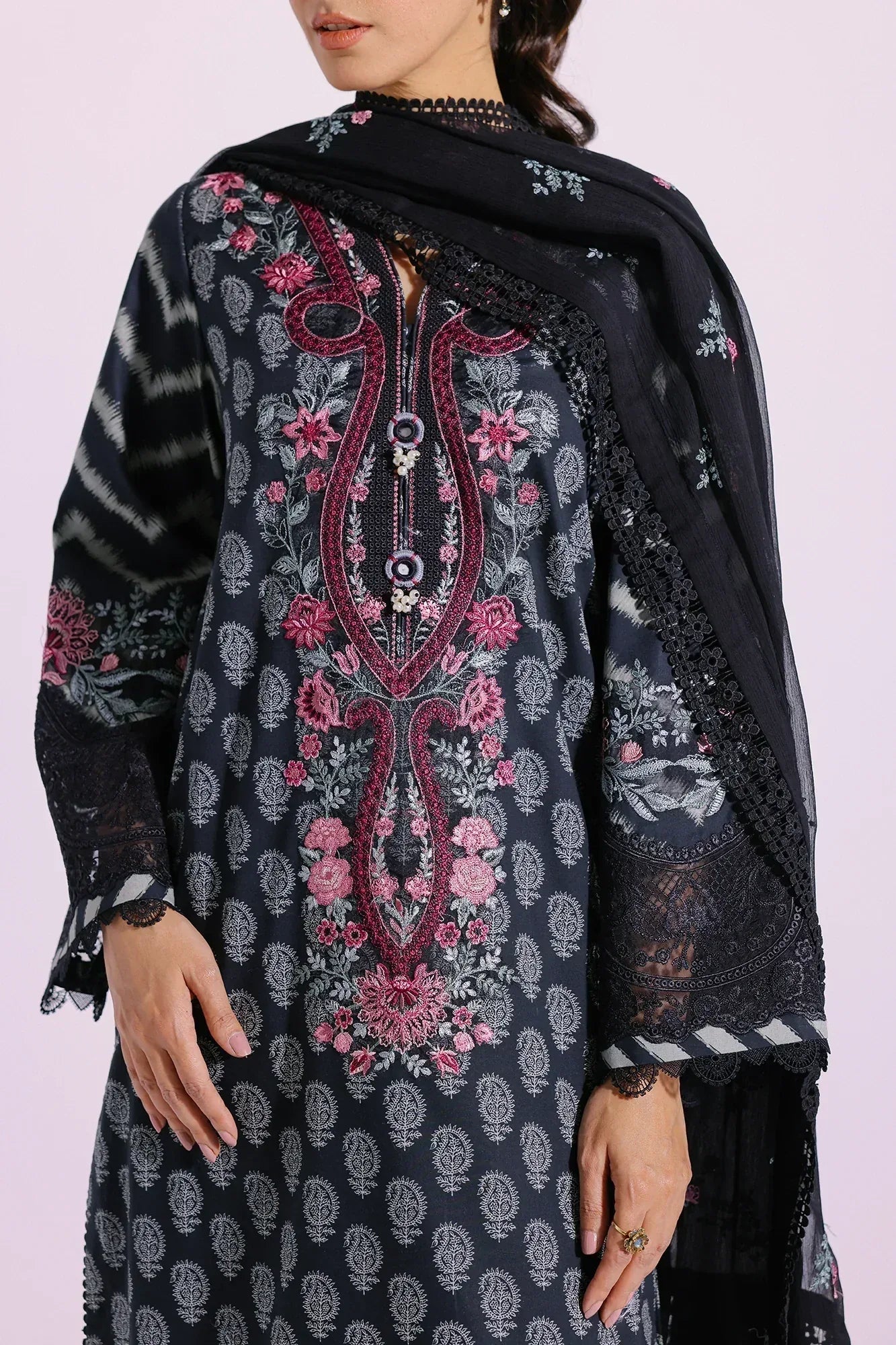 Ethnic | Rozana Collection SS 24 | E0412/203/902 - Rang-e-Khaas