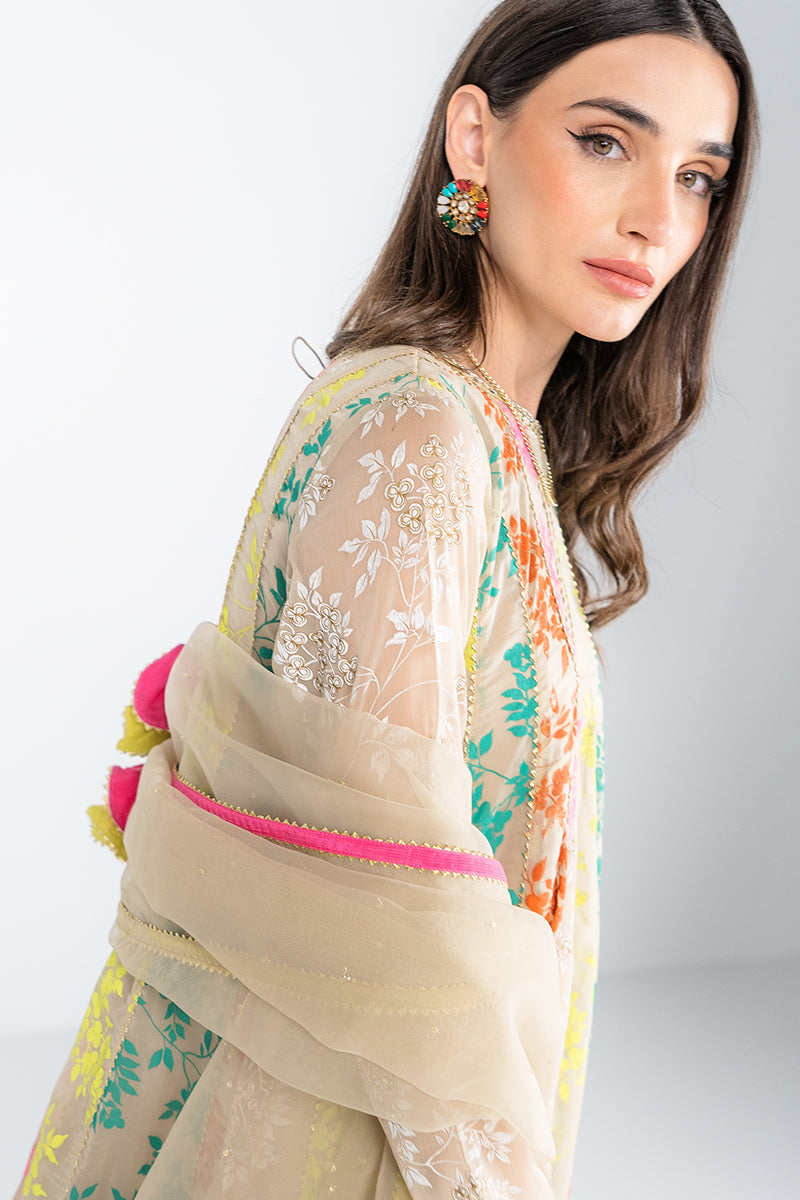 Ego | Diva Premium | NEON GARDEN 3 PIECE - Rang-e-Khaas