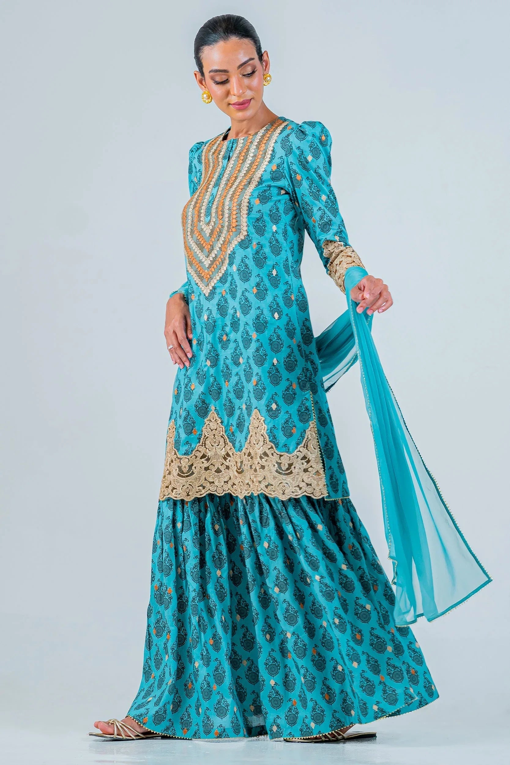 Ego | Diva Premium | ZEENAT 3 PIECE - Rang-e-Khaas