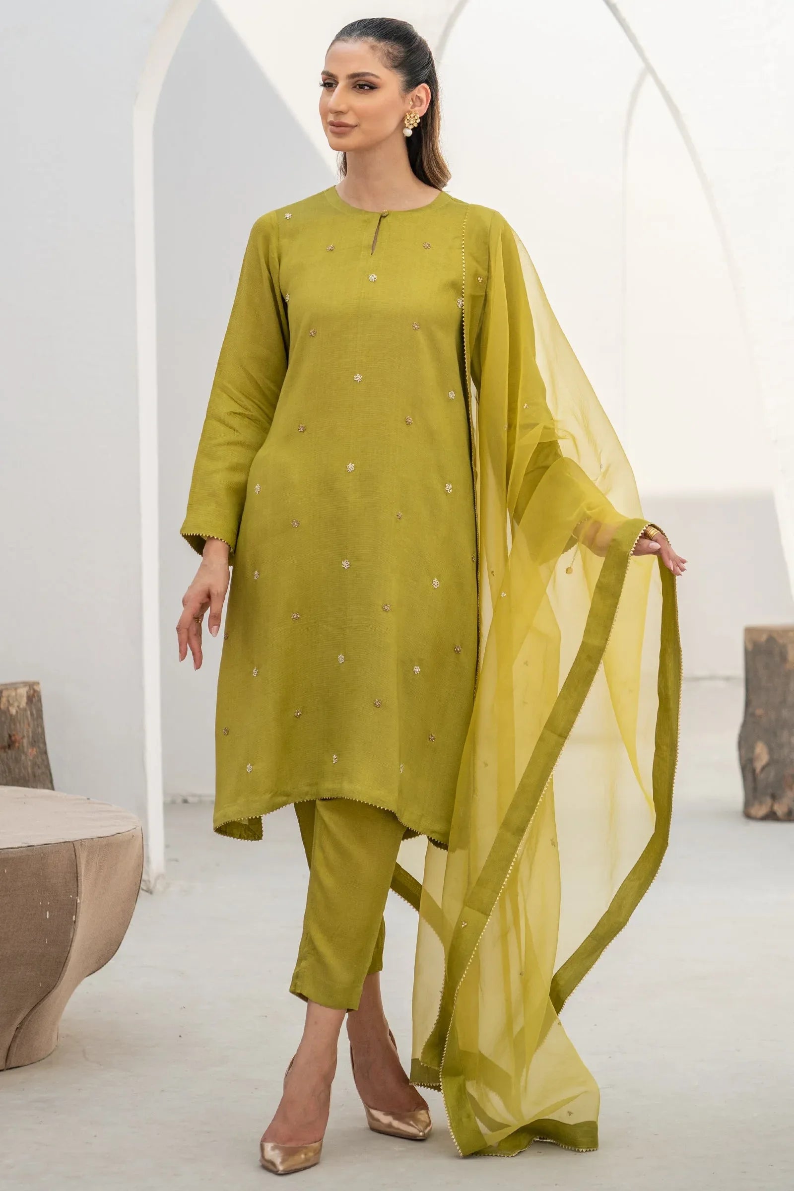 Ego | Diva Premium | MIRAH 3 PIECE - Rang-e-Khaas