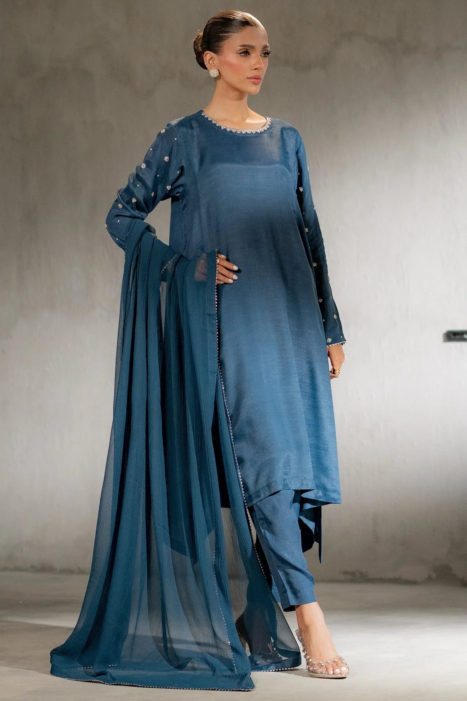 Ego | Diva Premium | SILVERITE 3 PIECE - Rang-e-Khaas