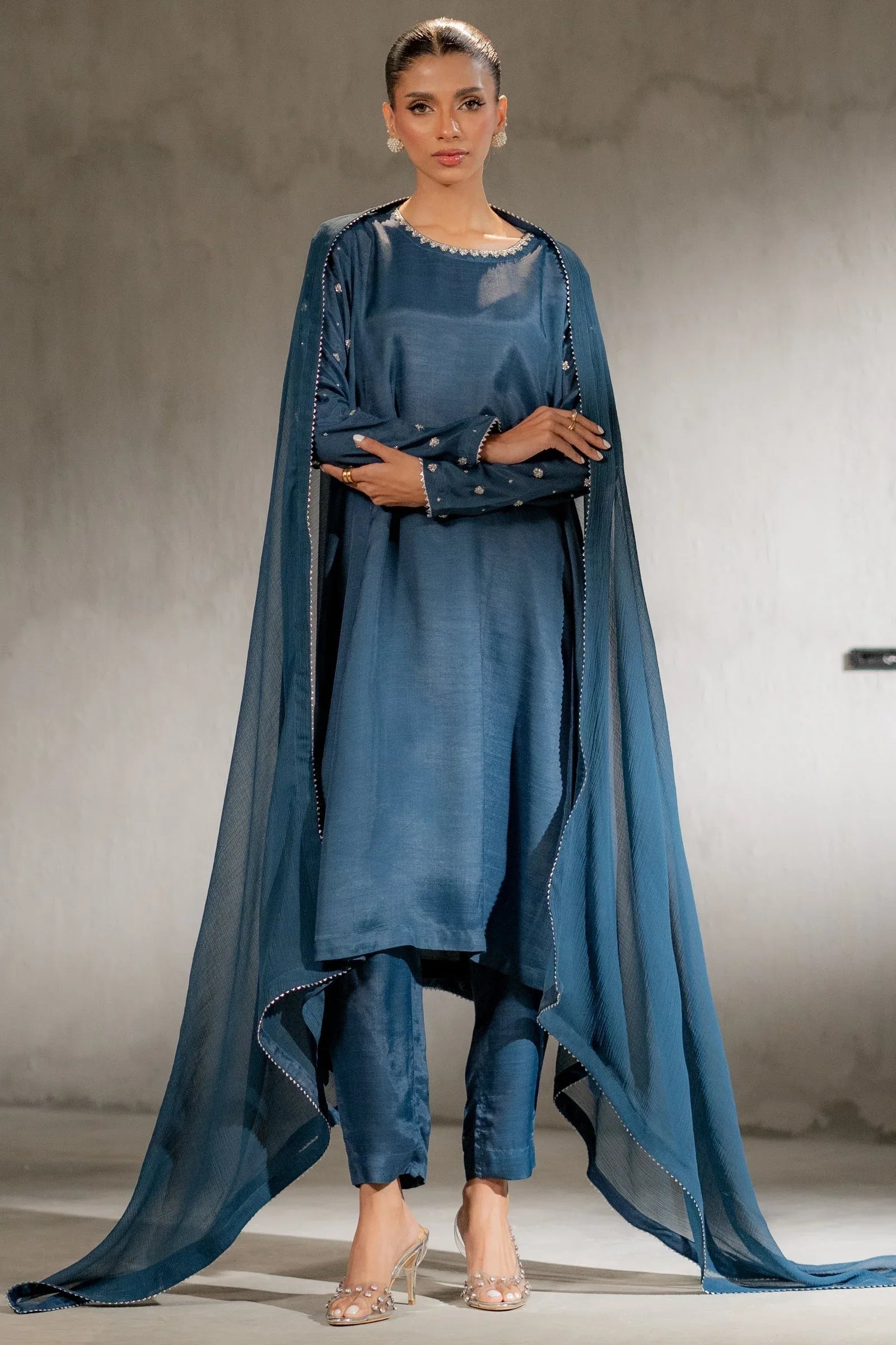 Ego | Diva Premium | SILVERITE 3 PIECE - Rang-e-Khaas
