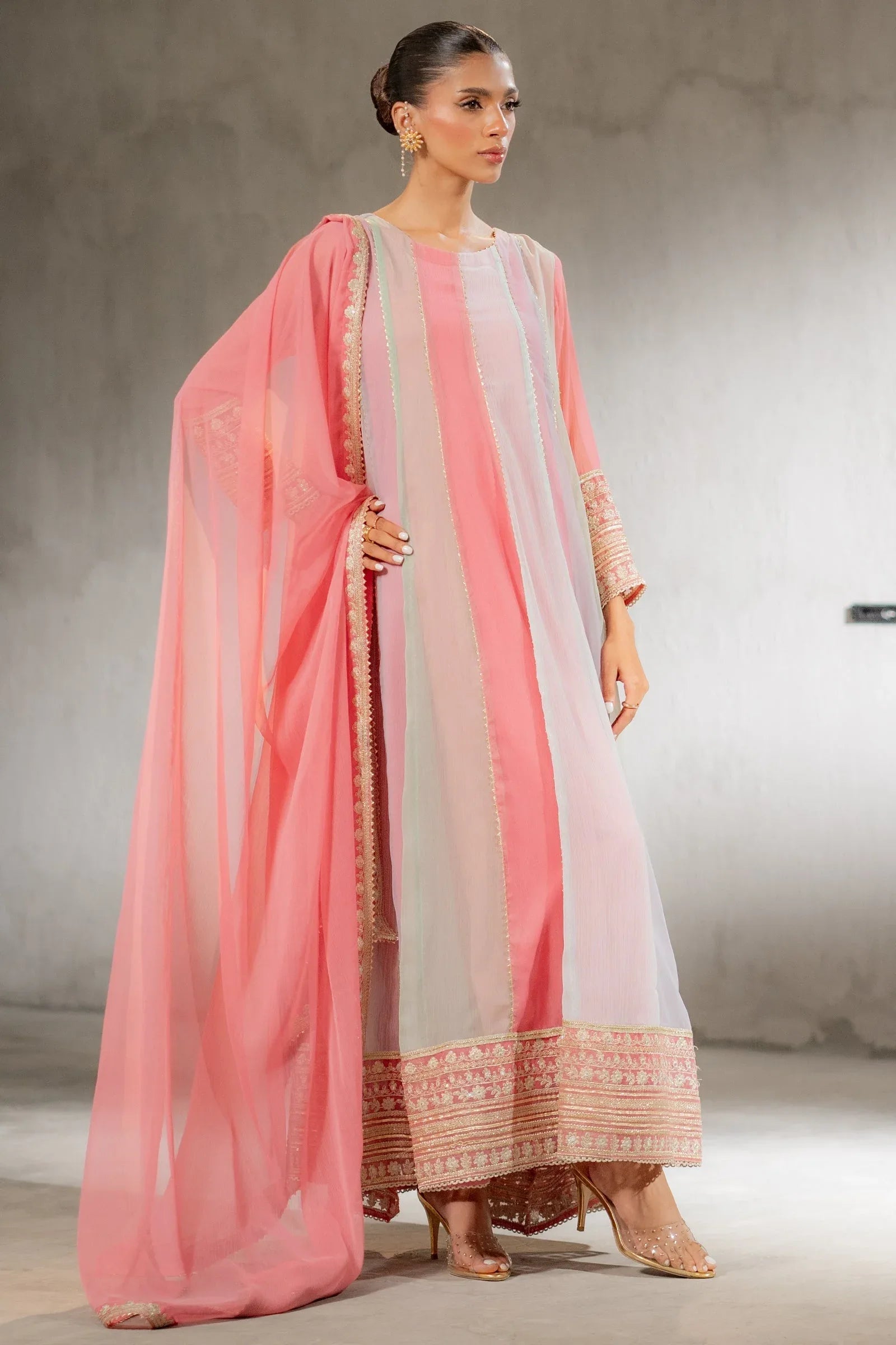 Ego | Diva Premium | FLOW 3 PIECE - Rang-e-Khaas