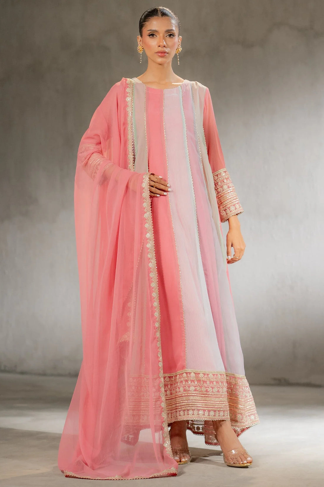 Ego | Diva Premium | FLOW 3 PIECE - Rang-e-Khaas
