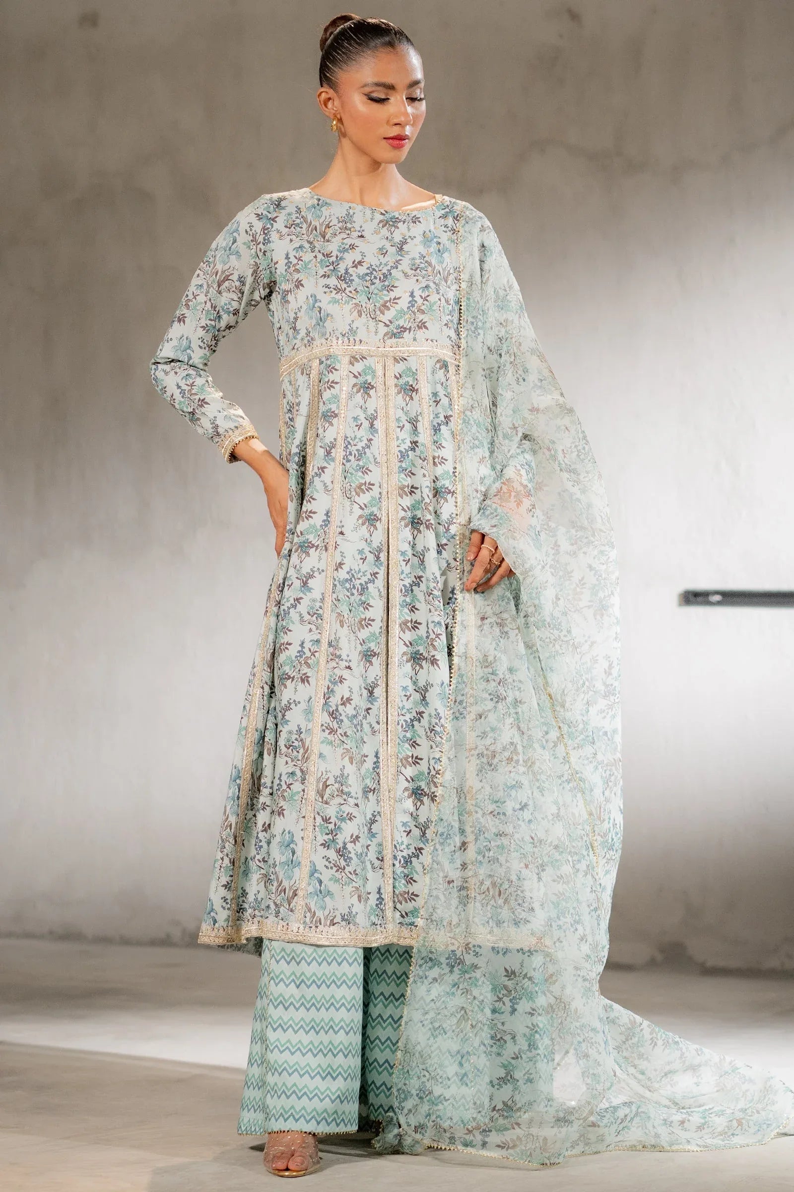 Ego | Diva Premium | SERENE 3 PIECE - Rang-e-Khaas