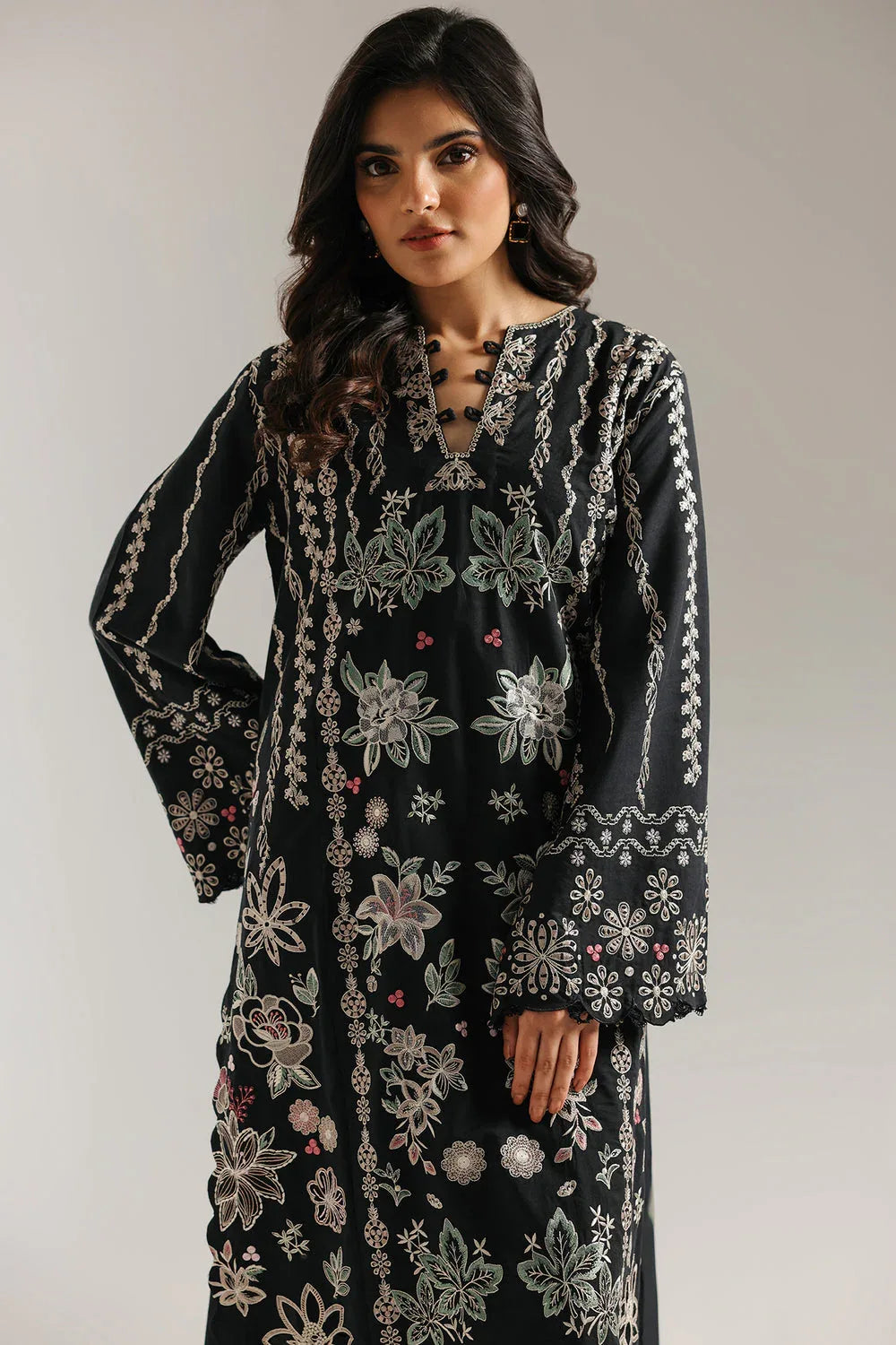 Ethnic | Rozana Collection 25 | Embroidered Dress 20A - Rang-e-Khaas