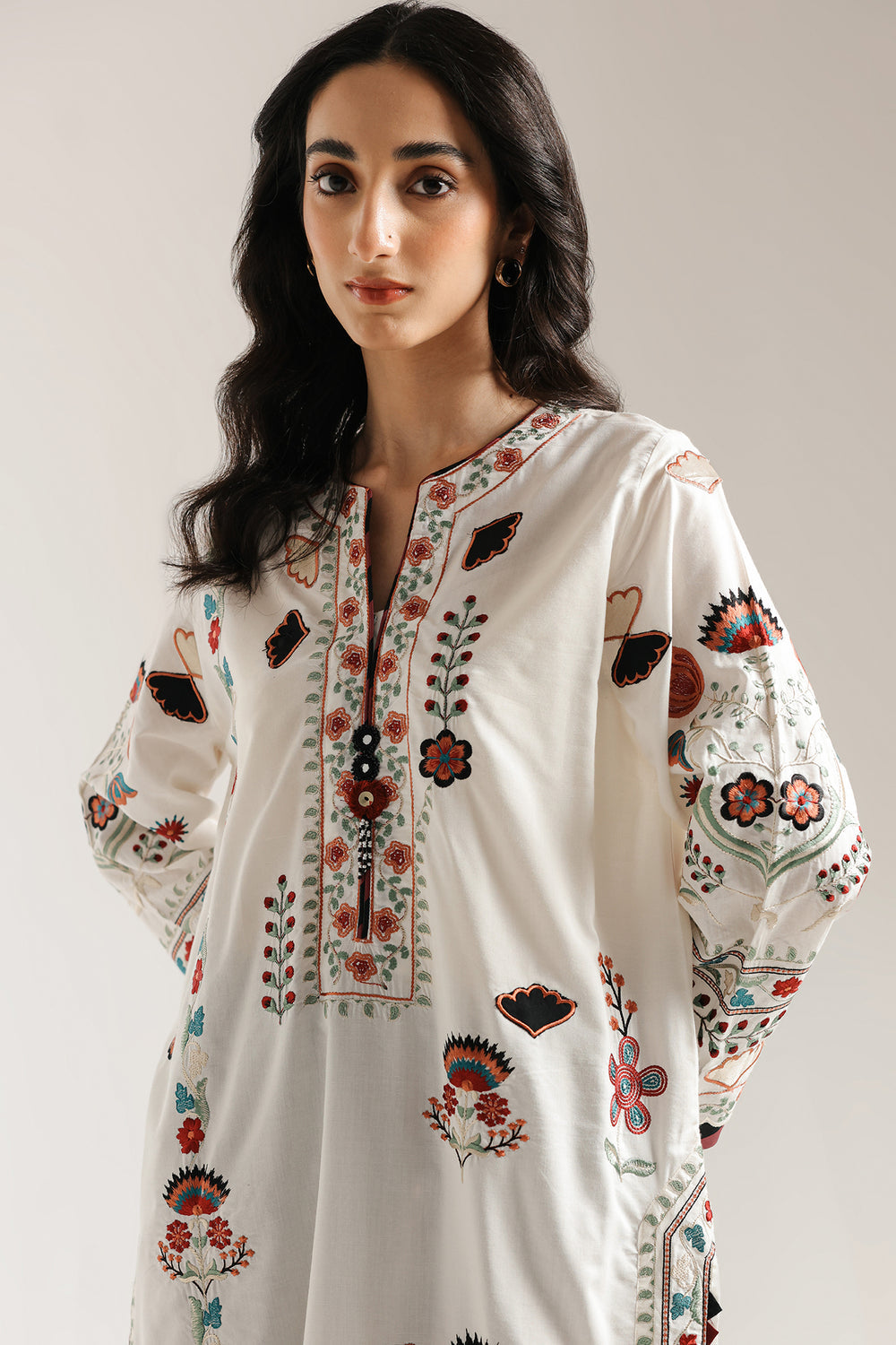Ethnic | Rozana Collection 25 | Embroidered Dress 19A