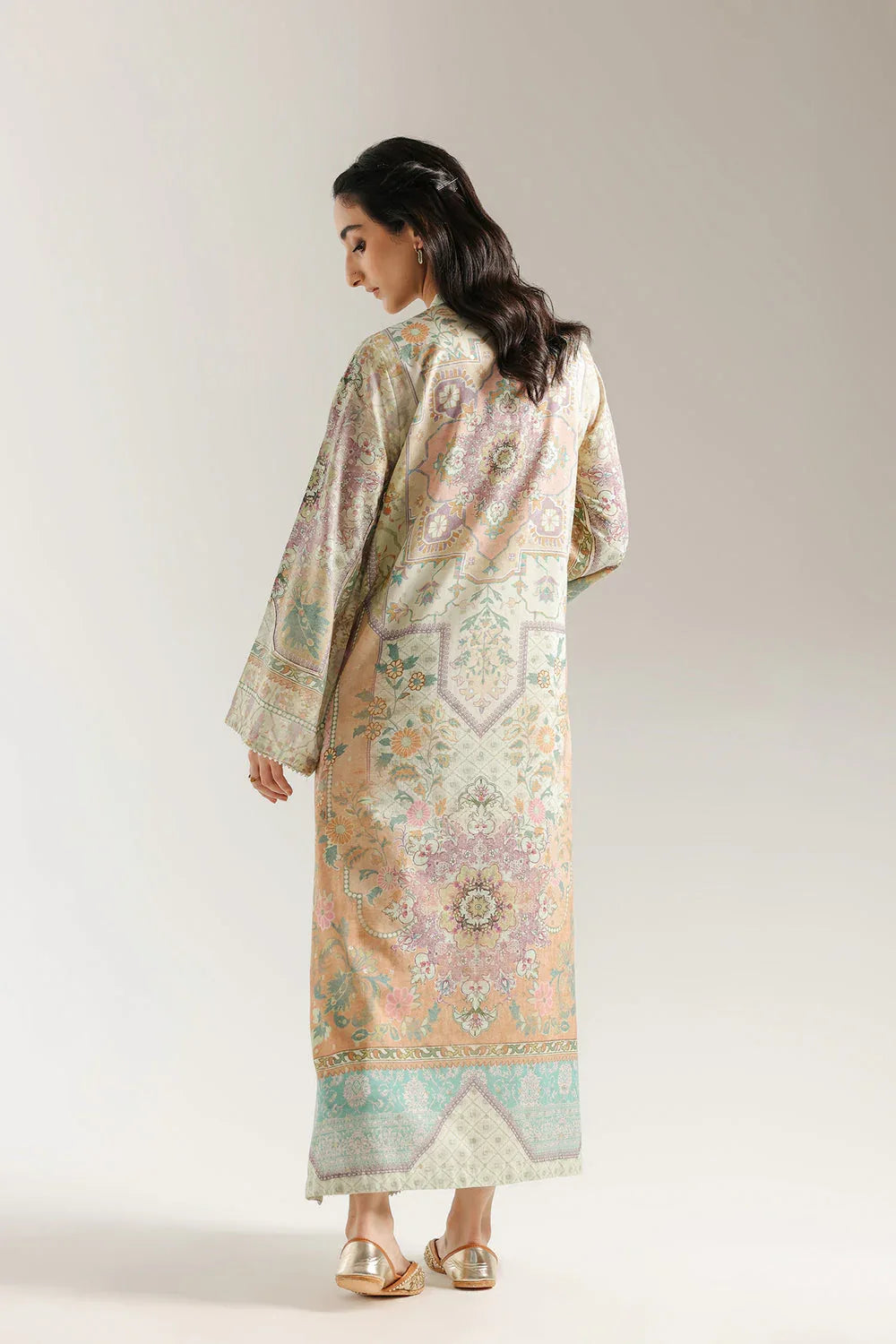 Ethnic | Rozana Collection 25 | Embroidered Dress 14A - Rang-e-Khaas