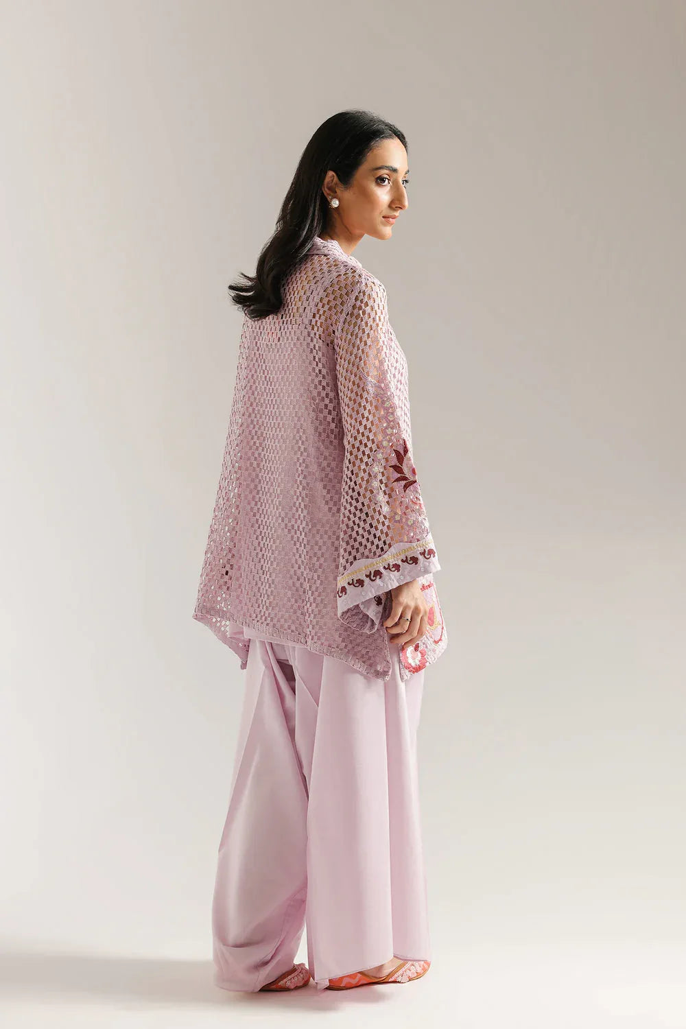 Ethnic | Rozana Collection 25 | Embroidered Dress 13A - Rang-e-Khaas