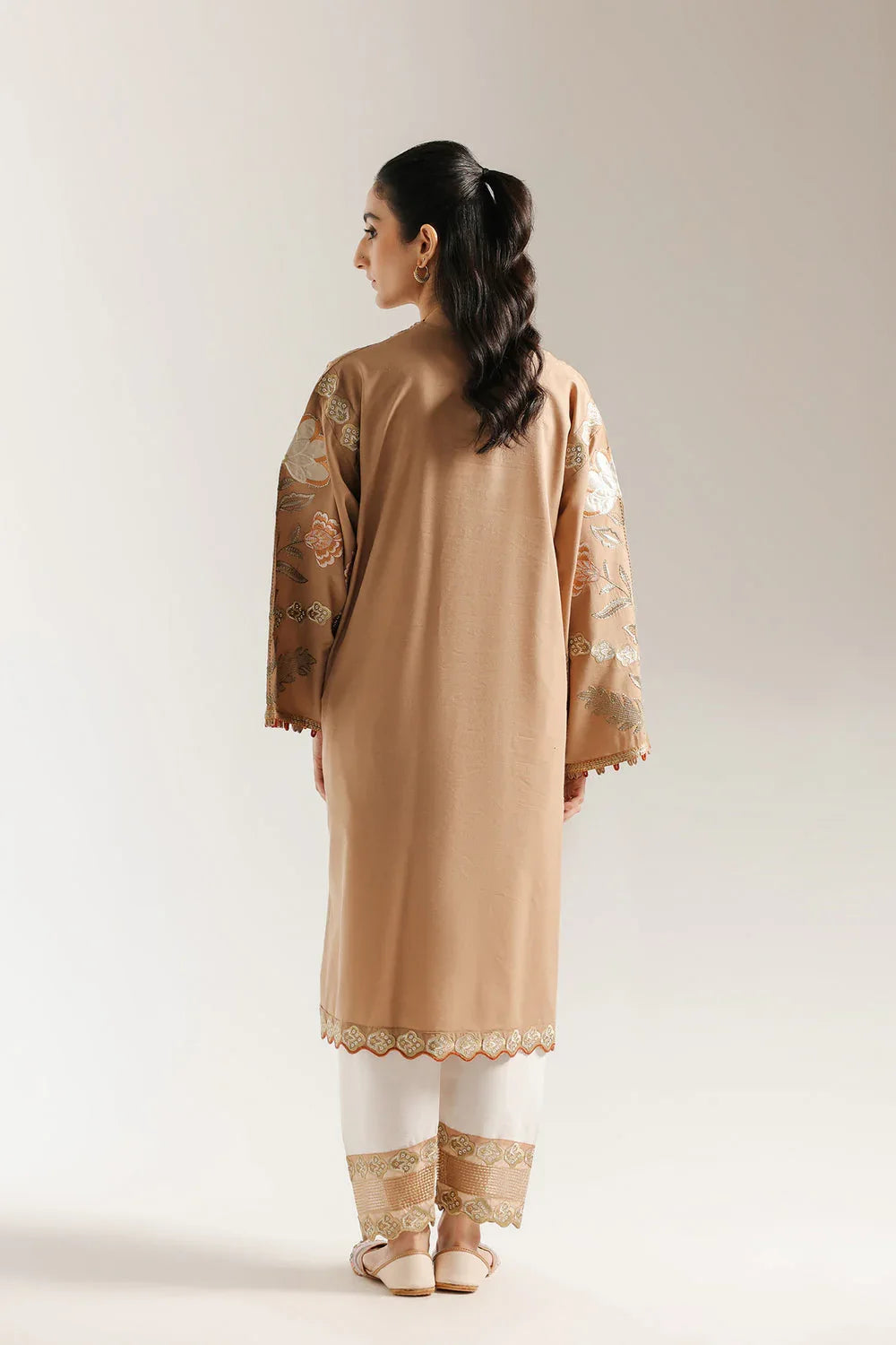 Ethnic | Rozana Collection 25 | Embroidered Dress 12A - Rang-e-Khaas