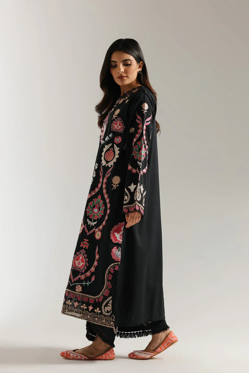 Ethnic | Rozana Collection 25 | Embroidered Dress 25A - Rang-e-Khaas