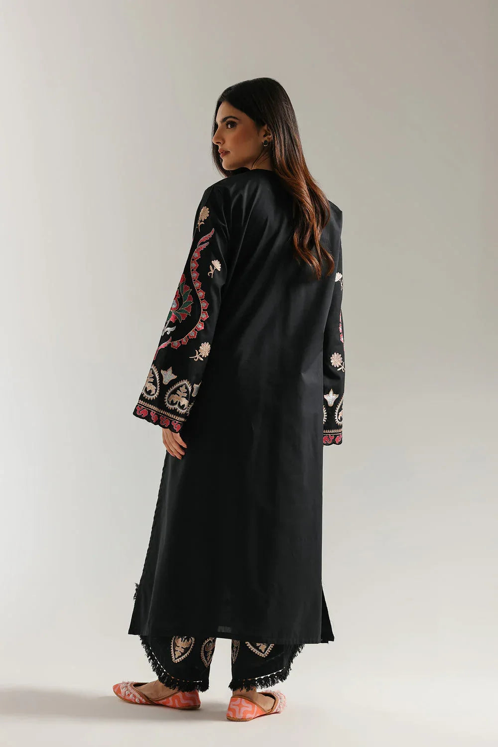 Ethnic | Rozana Collection 25 | Embroidered Dress 25A - Rang-e-Khaas
