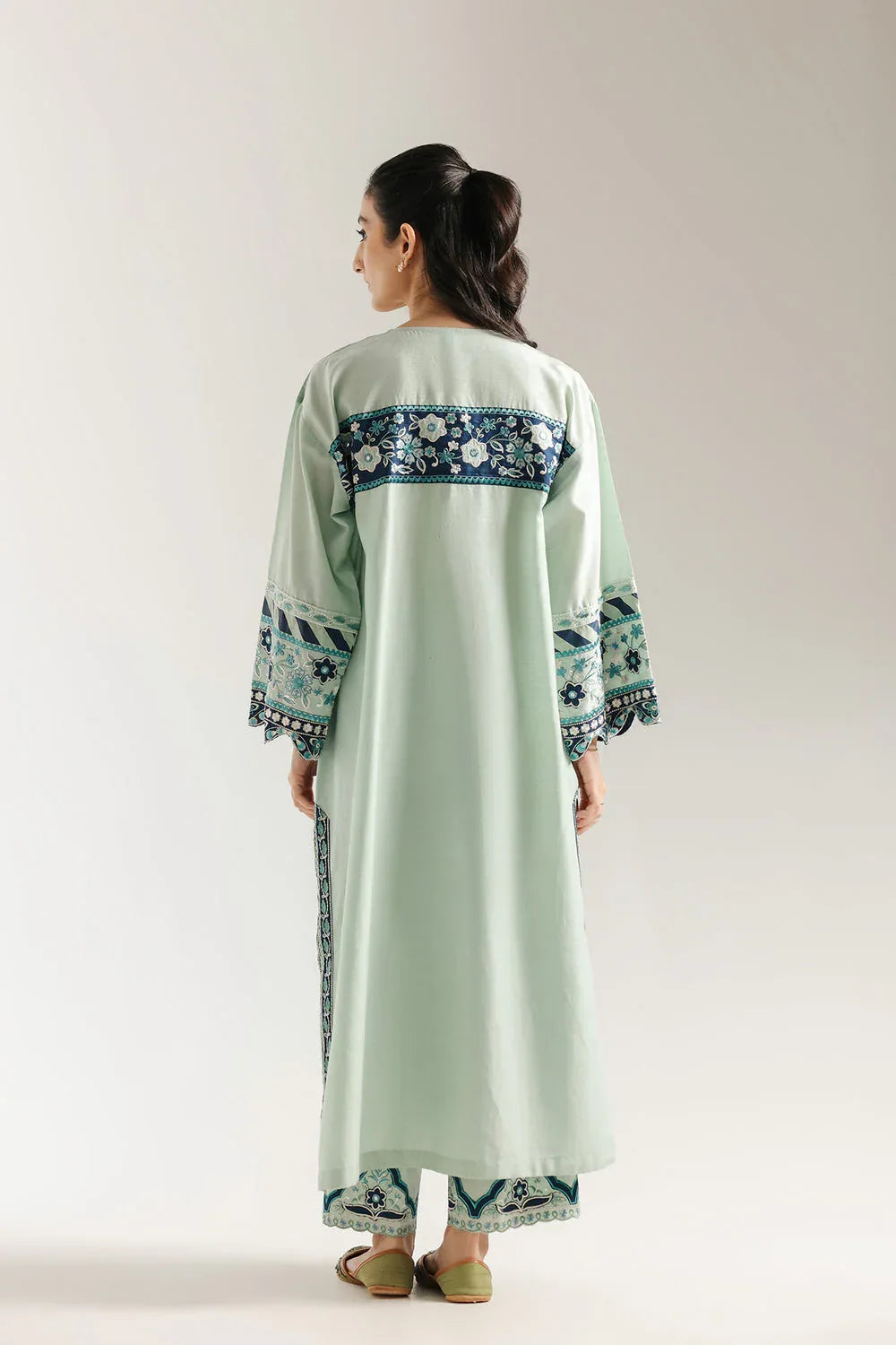 Ethnic | Rozana Collection 25 | Embroidered Dress 24A - Rang-e-Khaas