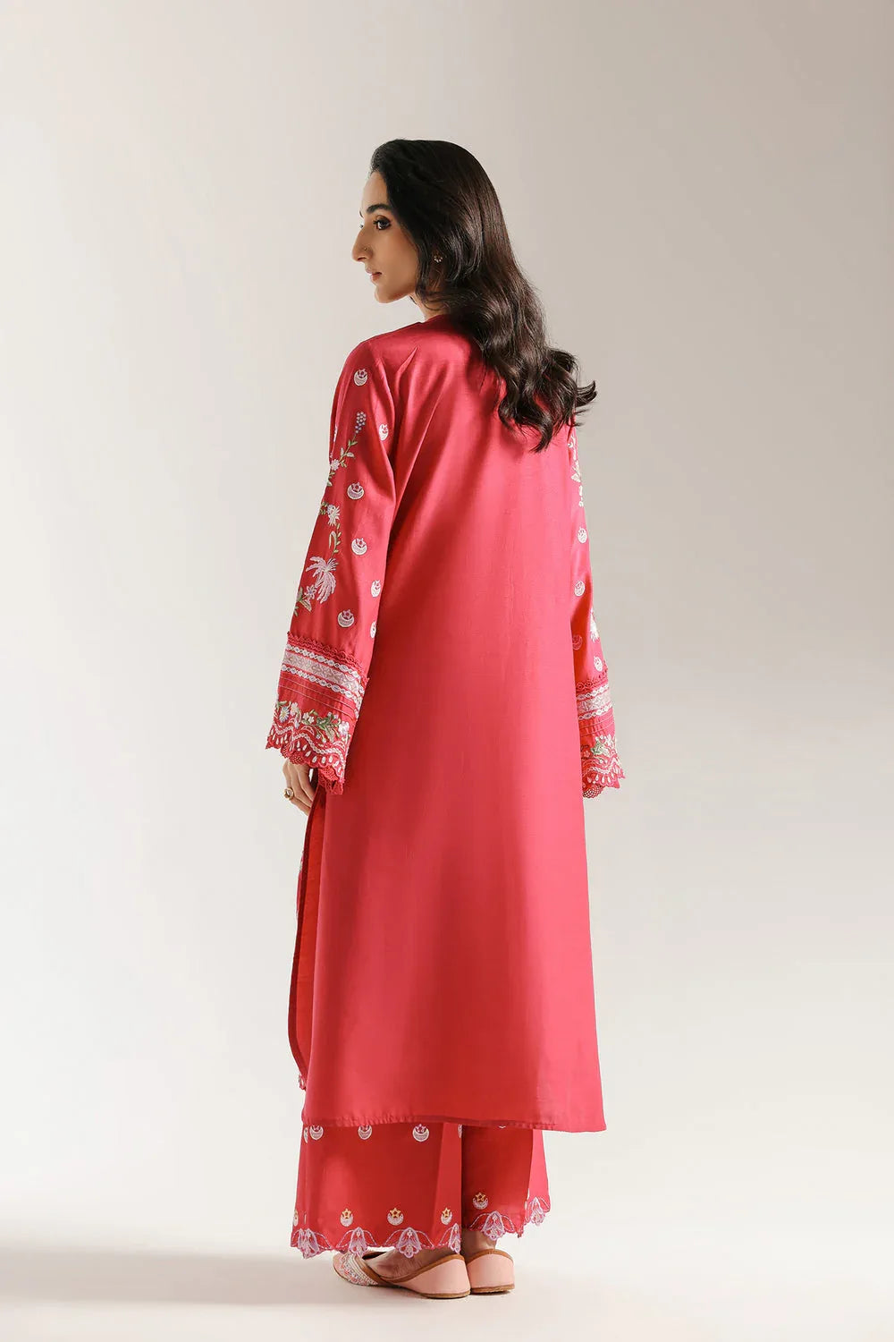 Ethnic | Rozana Collection 25 | Embroidered Dress 08A - Rang-e-Khaas