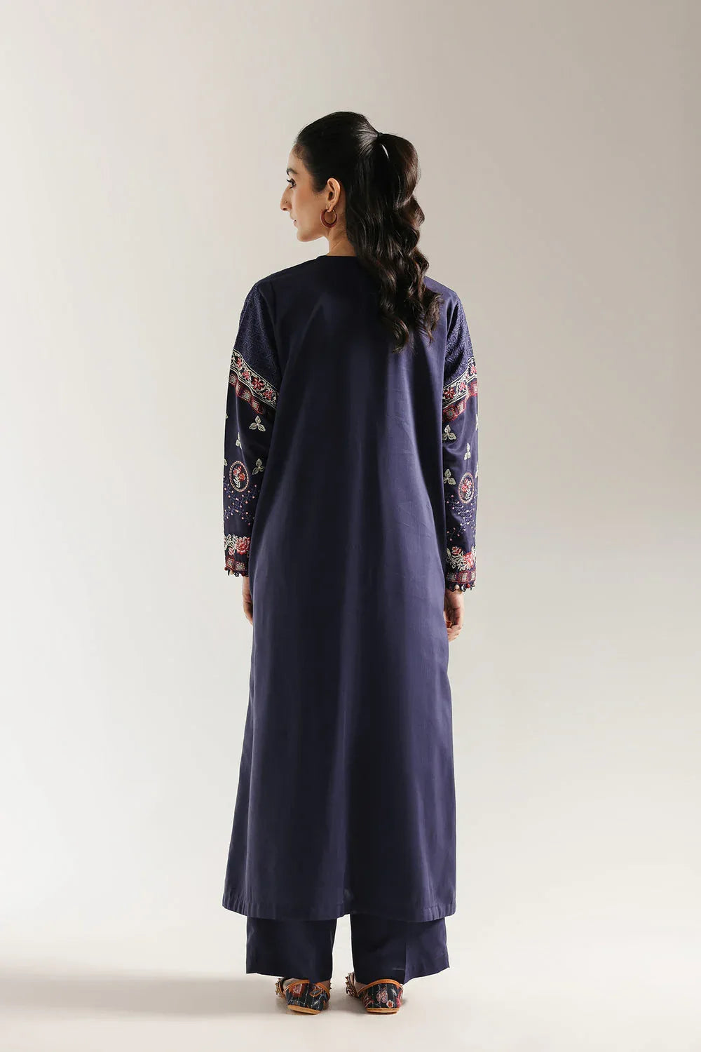Ethnic | Rozana Collection 25 | Embroidered Dress 05A - Rang-e-Khaas