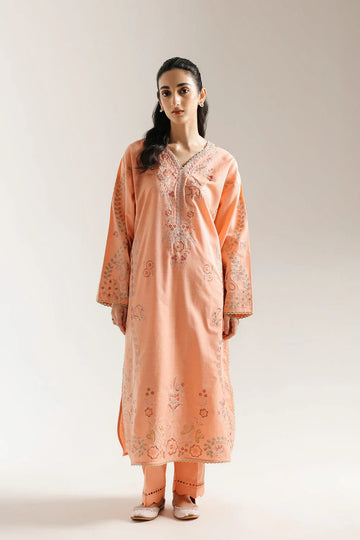 Ethnic | Rozana Collection 25 | Embroidered Dress 06A - Rang-e-Khaas