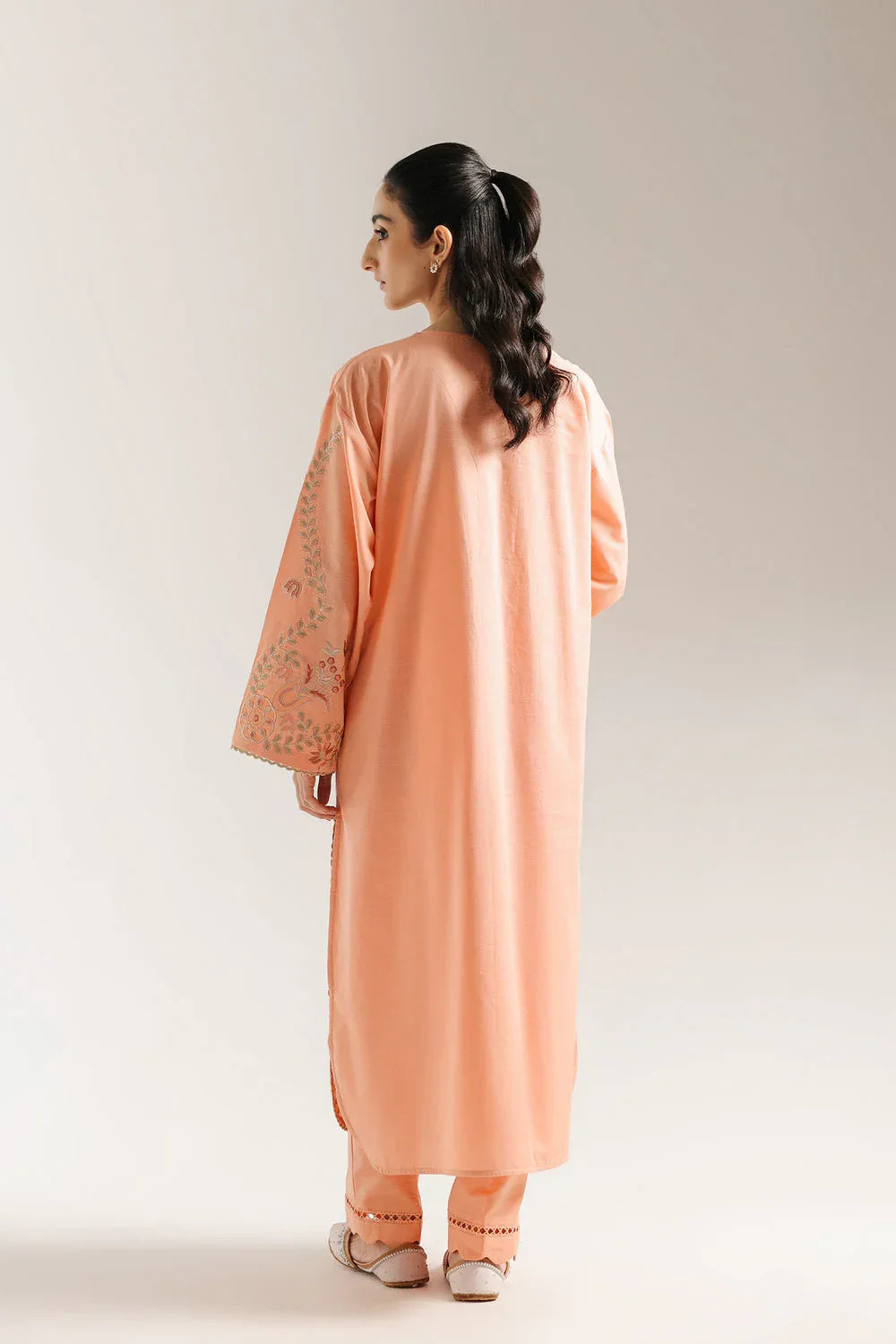 Ethnic | Rozana Collection 25 | Embroidered Dress 06A - Rang-e-Khaas