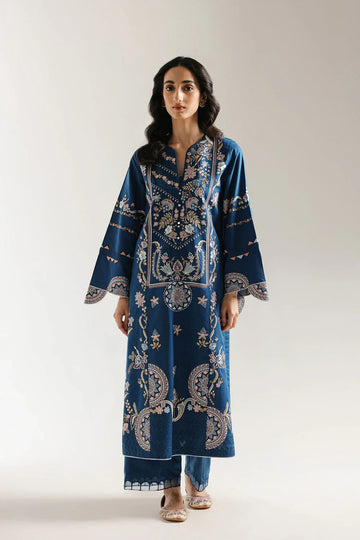 Ethnic | Rozana Collection 25 | Embroidered Dress 04A - Rang-e-Khaas