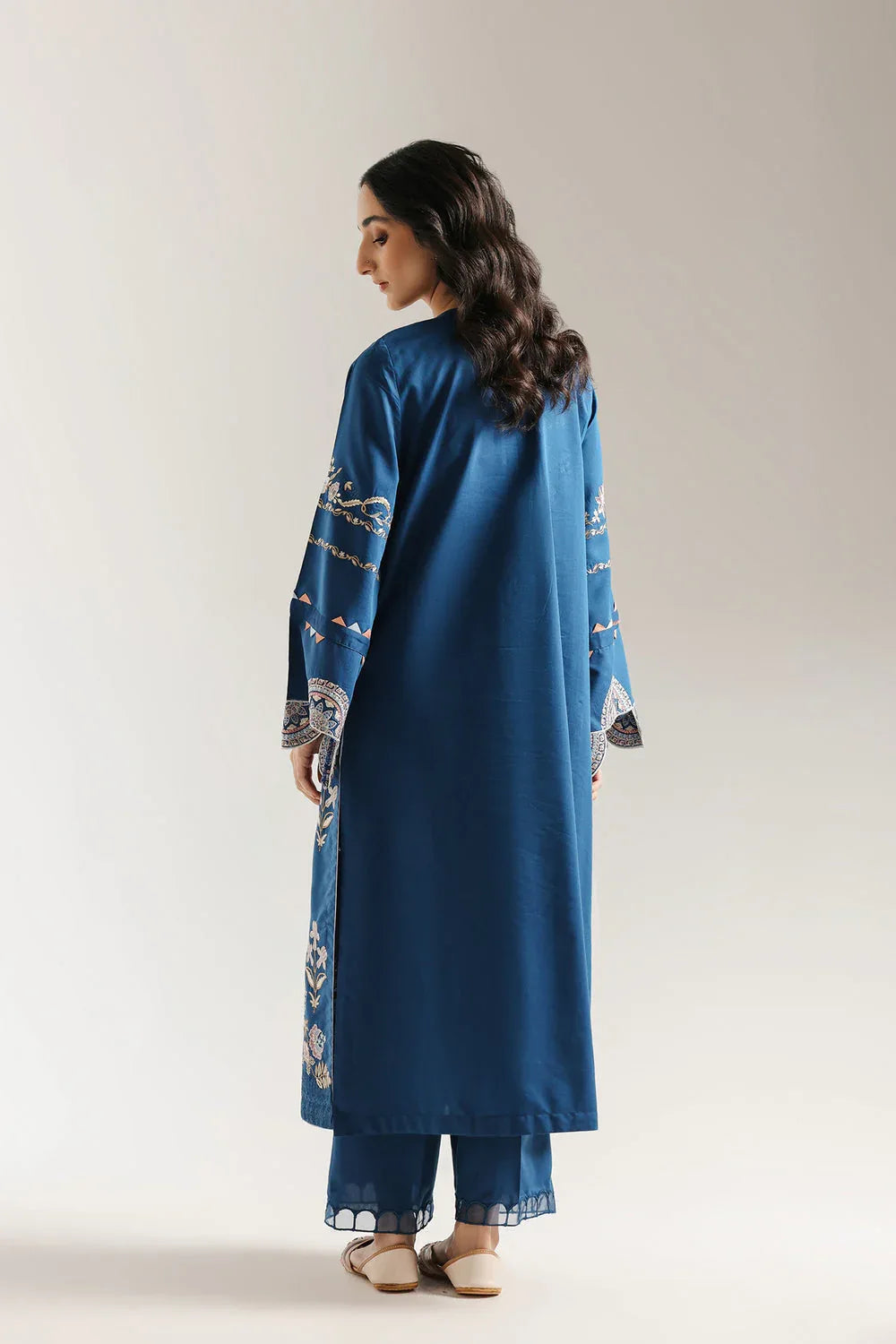 Ethnic | Rozana Collection 25 | Embroidered Dress 04A - Rang-e-Khaas