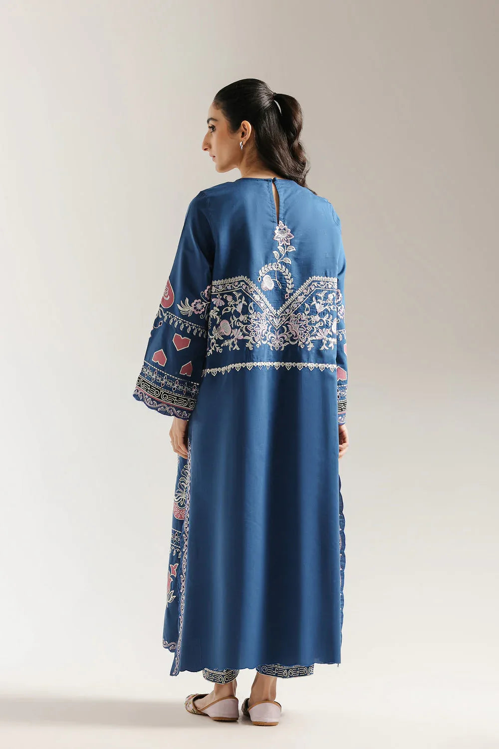 Ethnic | Rozana Collection 25 | Embroidered Dress 03A - Rang-e-Khaas