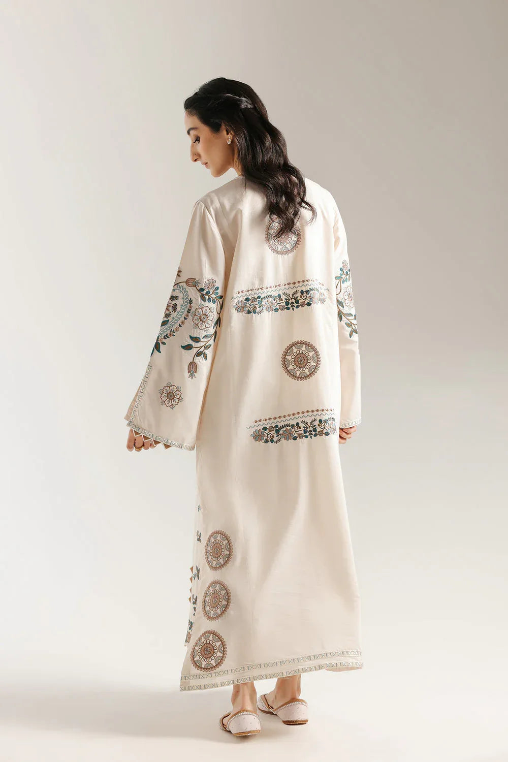 Ethnic | Rozana Collection 25 | Embroidered Dress 02A - Rang-e-Khaas