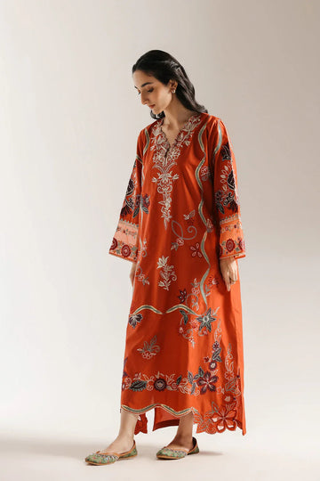 Ethnic | Rozana Collection 25 | Embroidered Dress 01A - Rang-e-Khaas