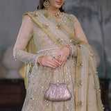 ELAN Wedding Festive Embroidered Organza 3Pc Suit EC2-23-04