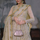 ELAN Wedding Festive Embroidered Organza 3Pc Suit EC2-23-04