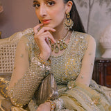 ELAN Wedding Festive Embroidered Organza 3Pc Suit EC2-23-04
