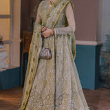 ELAN Wedding Festive Embroidered Organza 3Pc Suit EC2-23-04