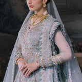 ELAN Wedding Festive Embroidered Organza 3Pc Suit EC2-23-05