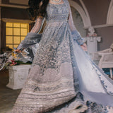 ELAN Wedding Festive Embroidered Organza 3Pc Suit EC2-23-06