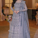 ELAN Wedding Festive Embroidered Organza 3Pc Suit EC2-23-06
