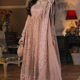 ELAN Wedding Festive Embroidered Organza 3Pc Suit EC2-23-07