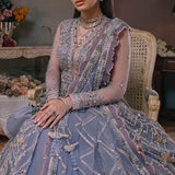 ELAN Wedding Festive Embroidered Net 3Pc Suit EC2-23-08