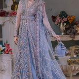ELAN Wedding Festive Embroidered Net 3Pc Suit EC2-23-08
