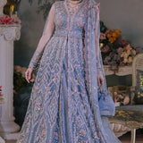 ELAN Wedding Festive Embroidered Net 3Pc Suit EC2-23-08