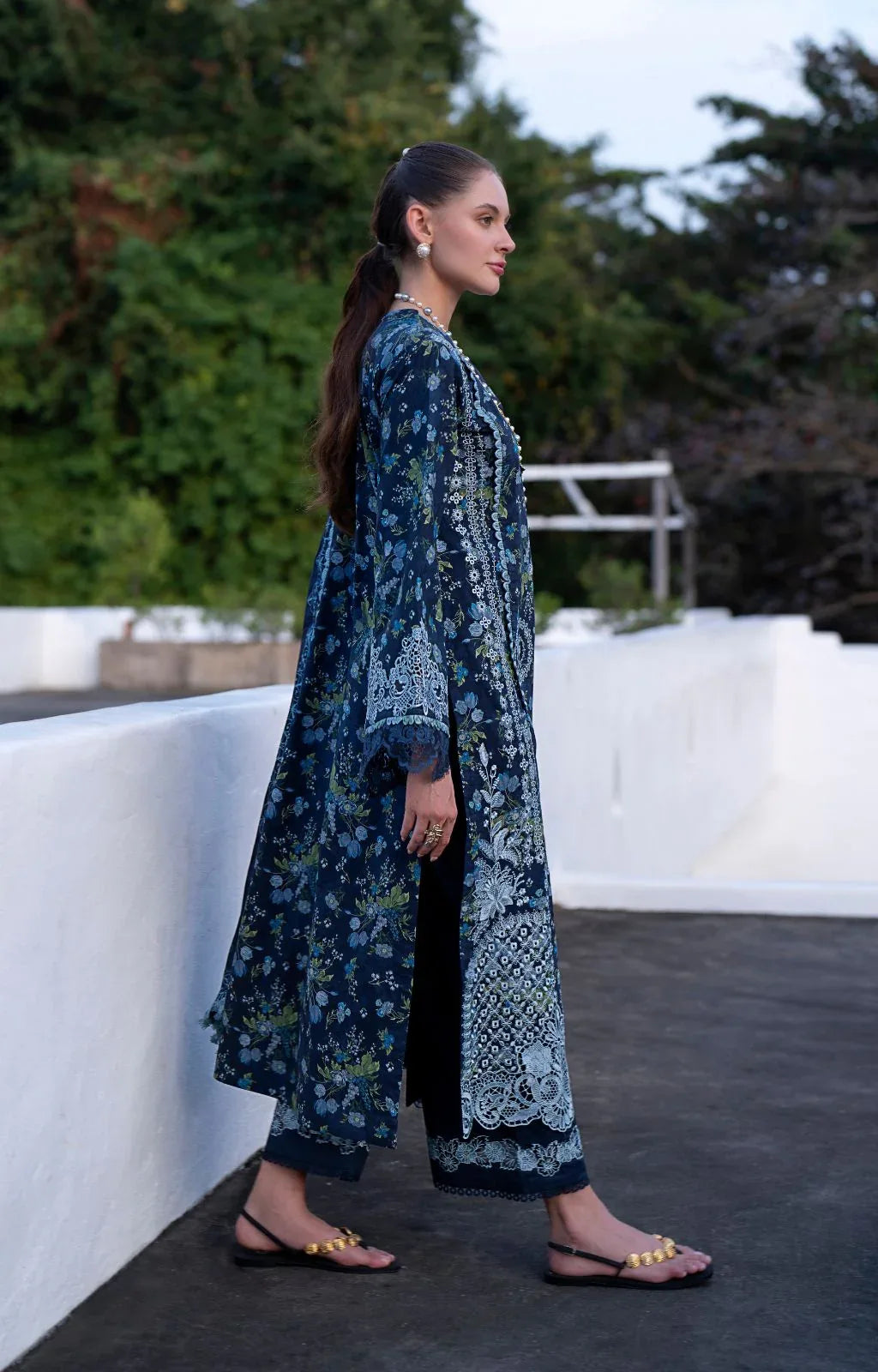 AJR Couture | Printakari Lawn 25 | Eden - Rang-e-Khaas