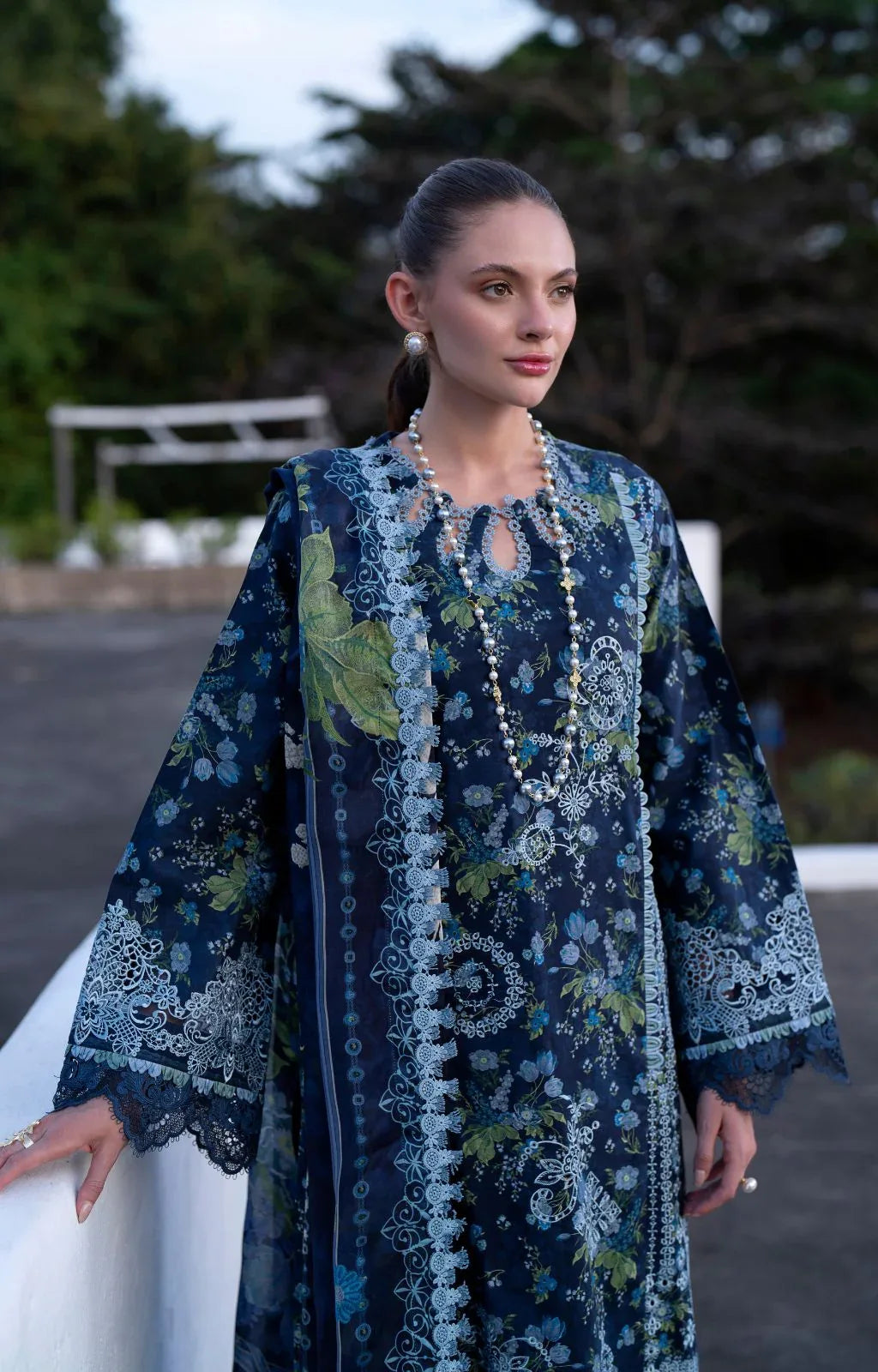 AJR Couture | Printakari Lawn 25 | Eden - Rang-e-Khaas