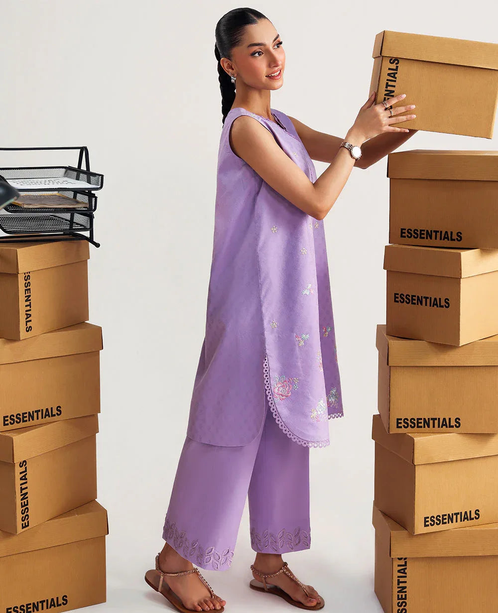 Republic Womenswear | Essentials Pre Fall | Lavine - Rang-e-Khaas
